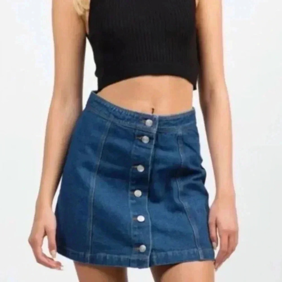 Urban Outfitters Dresses & Skirts - Urban Outfitters Sans Souci denim jean skirt